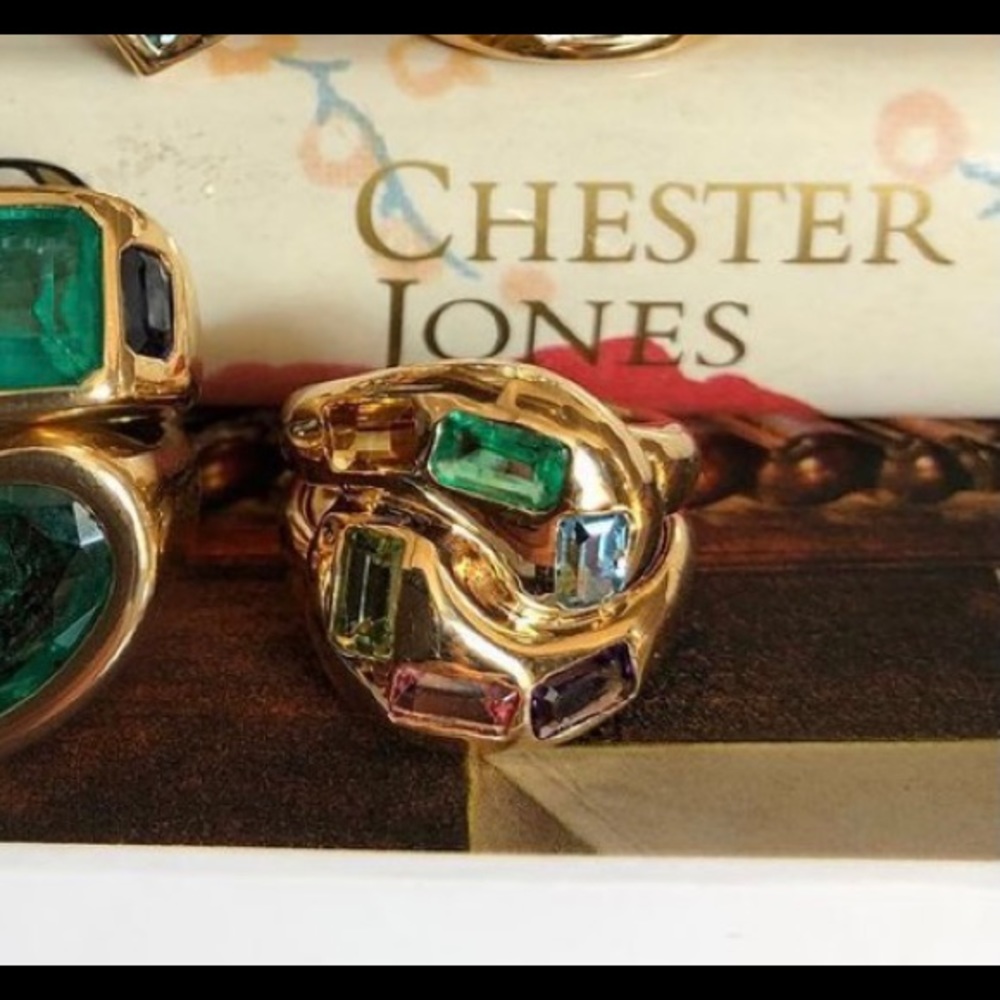 SOLD Brent Neale Rainbow Knot Ring Size 6